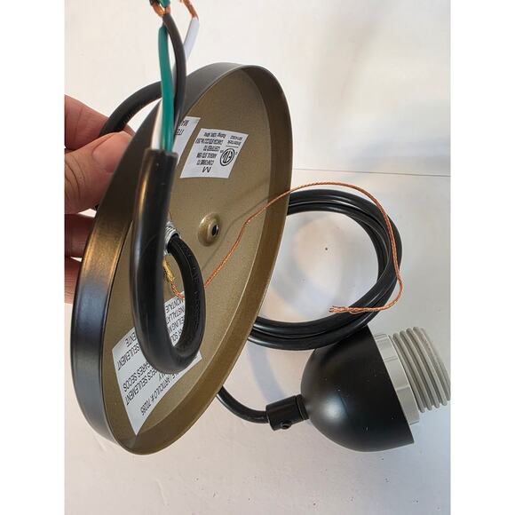 Westinghouse 1-Light Oil-Rubbed Bronze Adjustable Mini Pendant 70285 - Picture 3 of 7